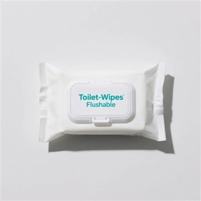 トイレワイプはフラッシュ可能です